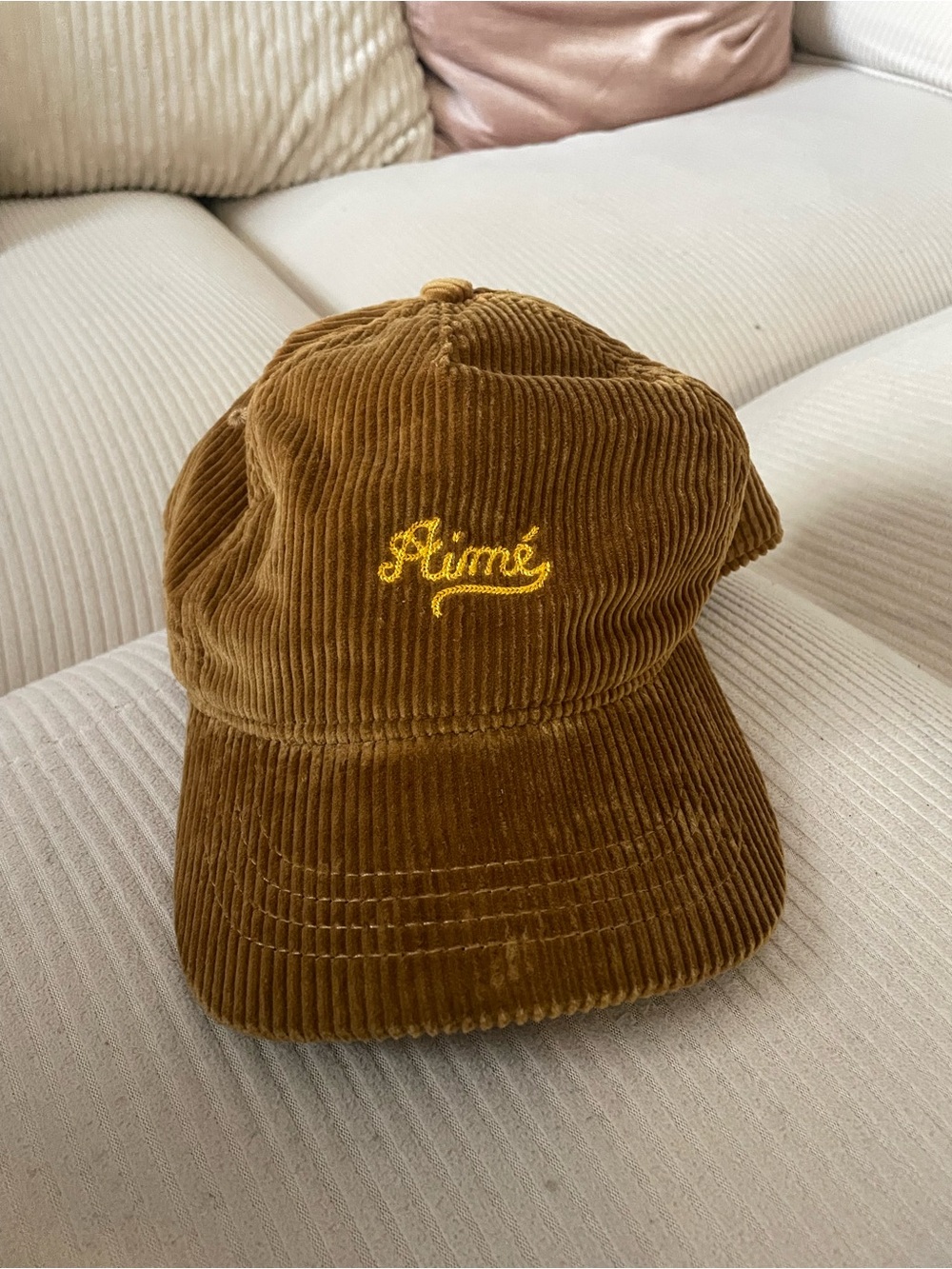 Aime Leon Dore Brown Corduroy hat